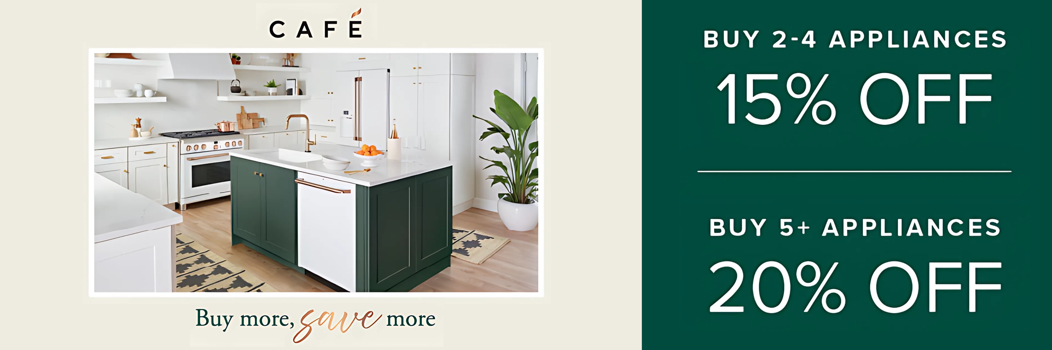 Café appliances promotion