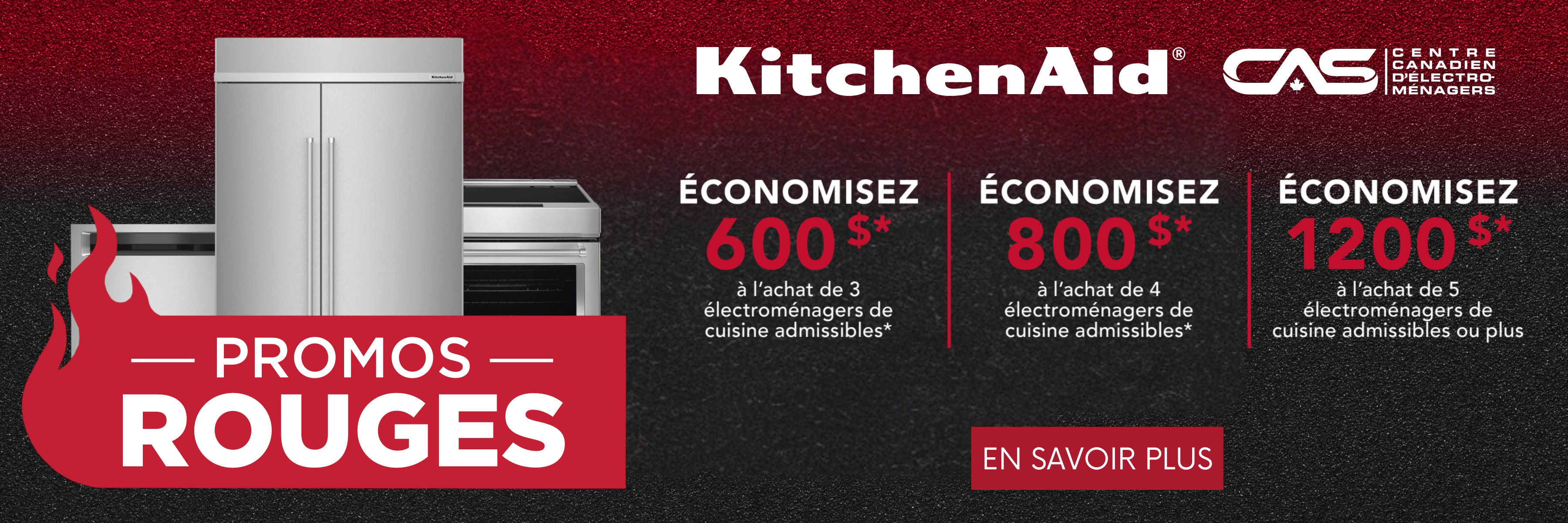 Promotion électroménagers KitchenAid