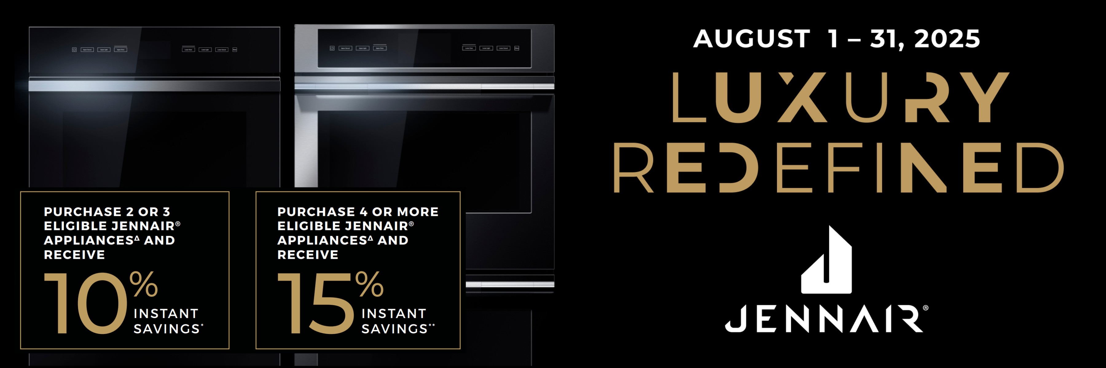 JennAir appliances promotion