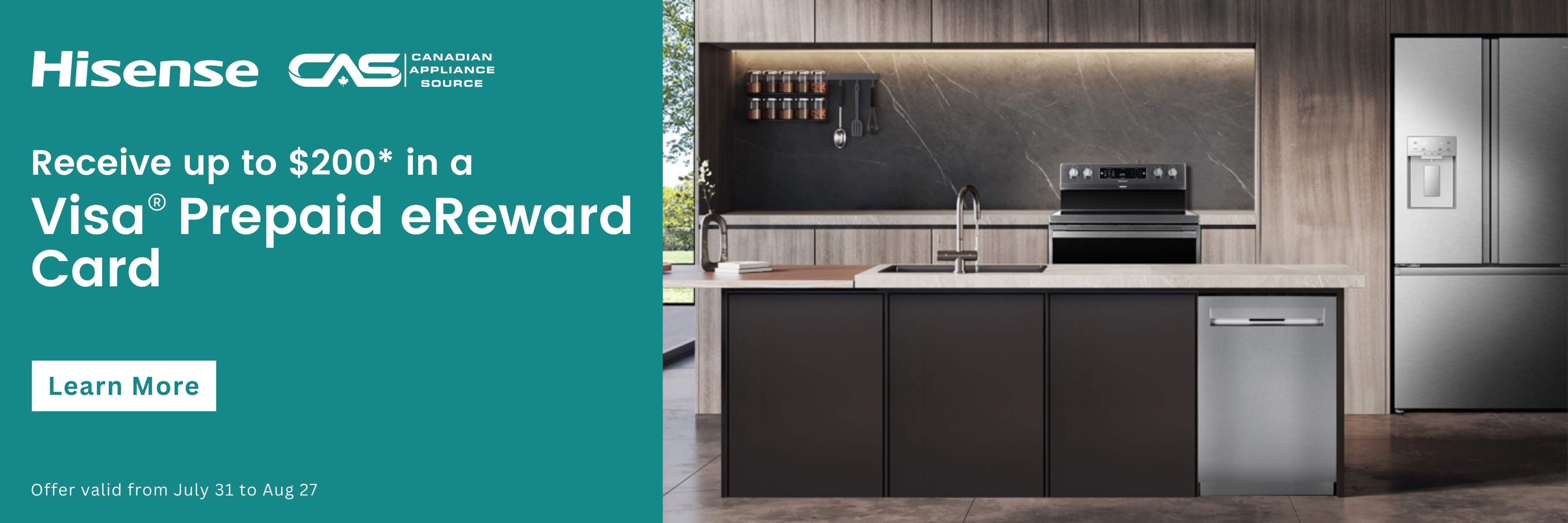 Hisense appliances promotion