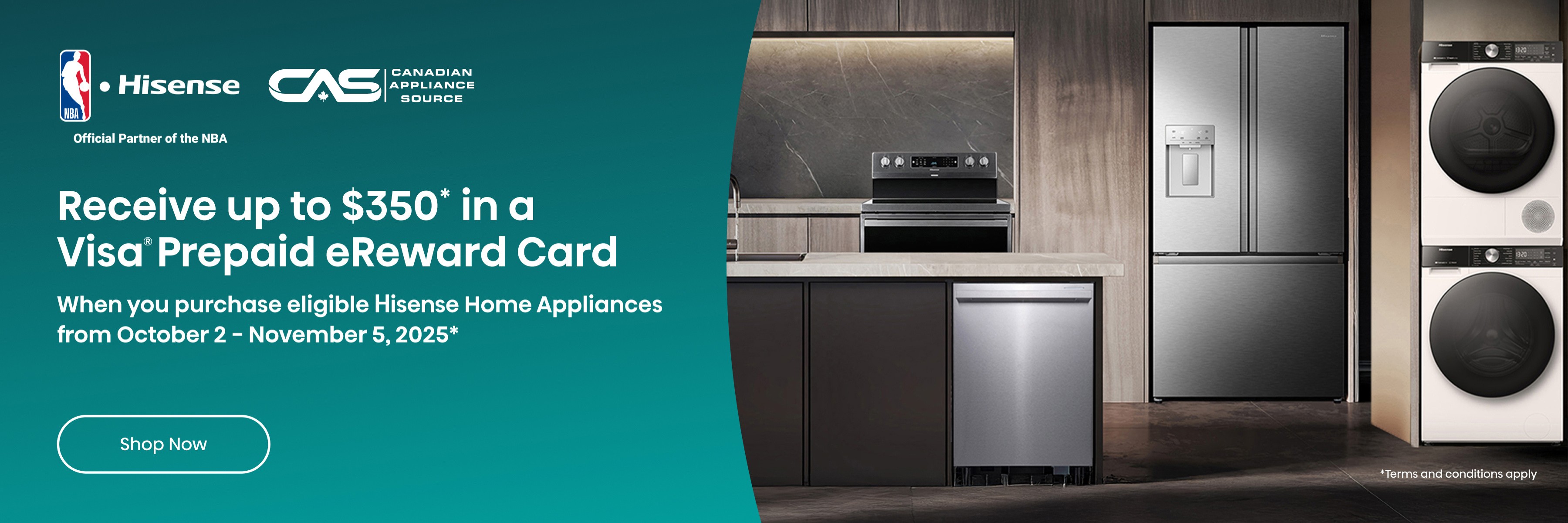 Hisense appliances promotion