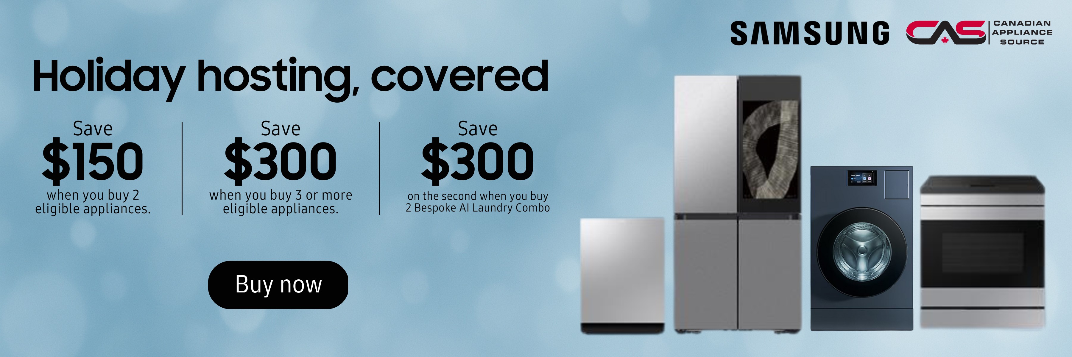 Samsung appliances promotion