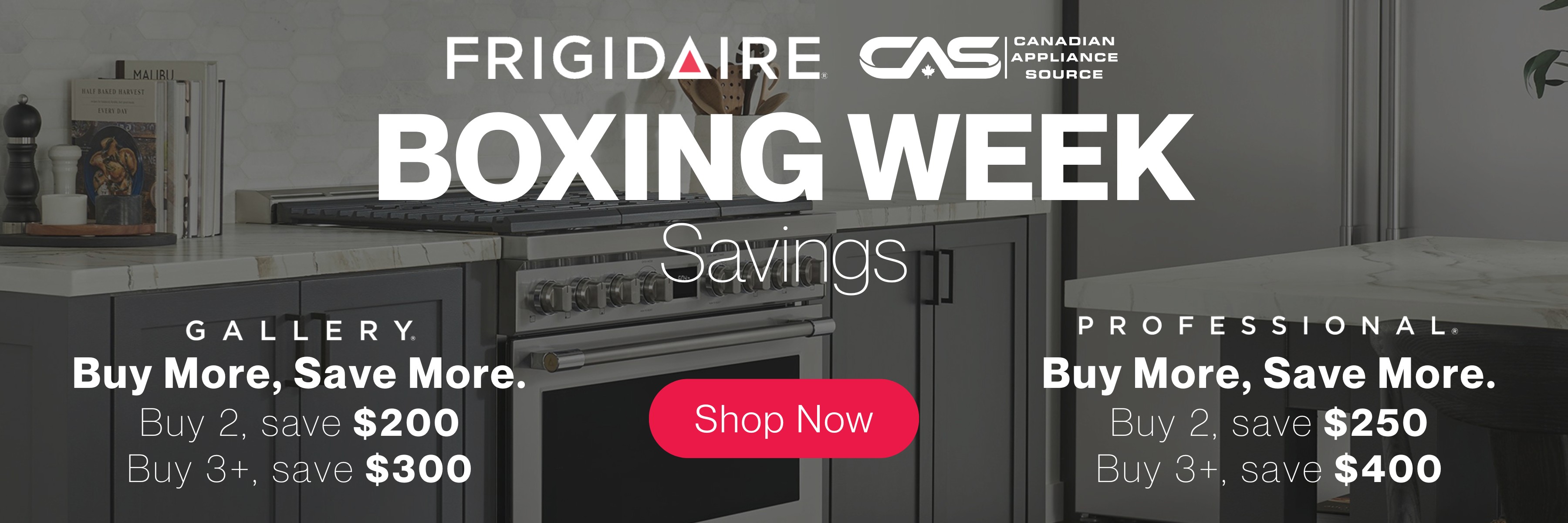 Frigidaire appliances promotion