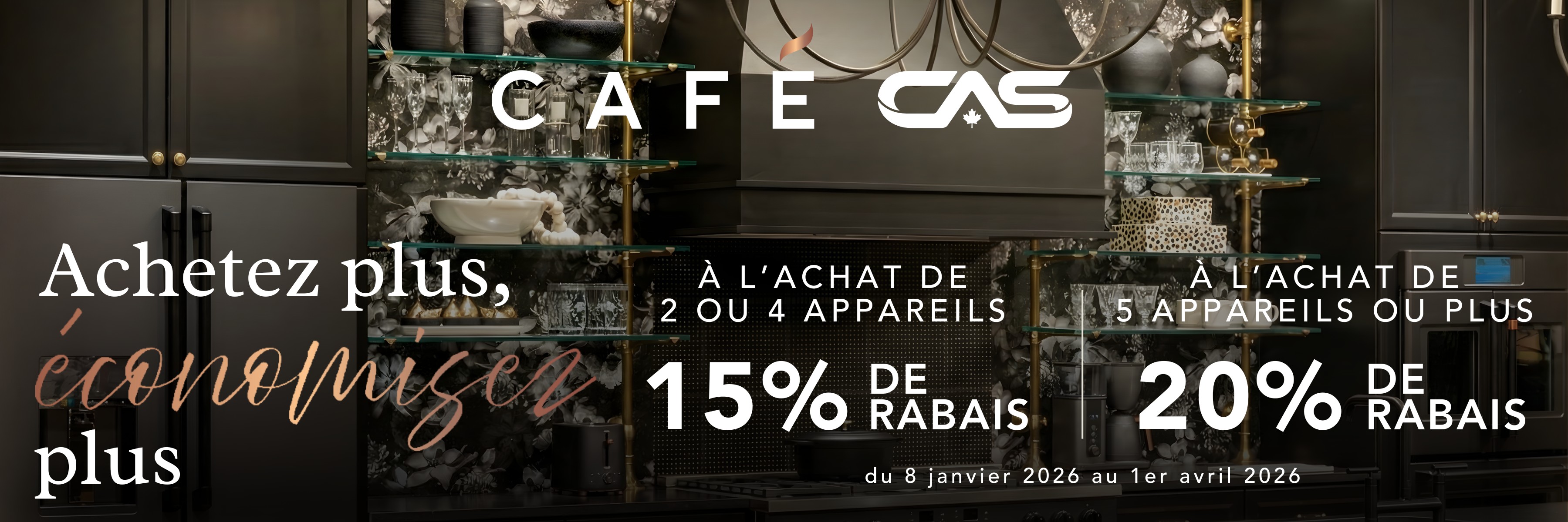 Promotion électroménagers Cafe