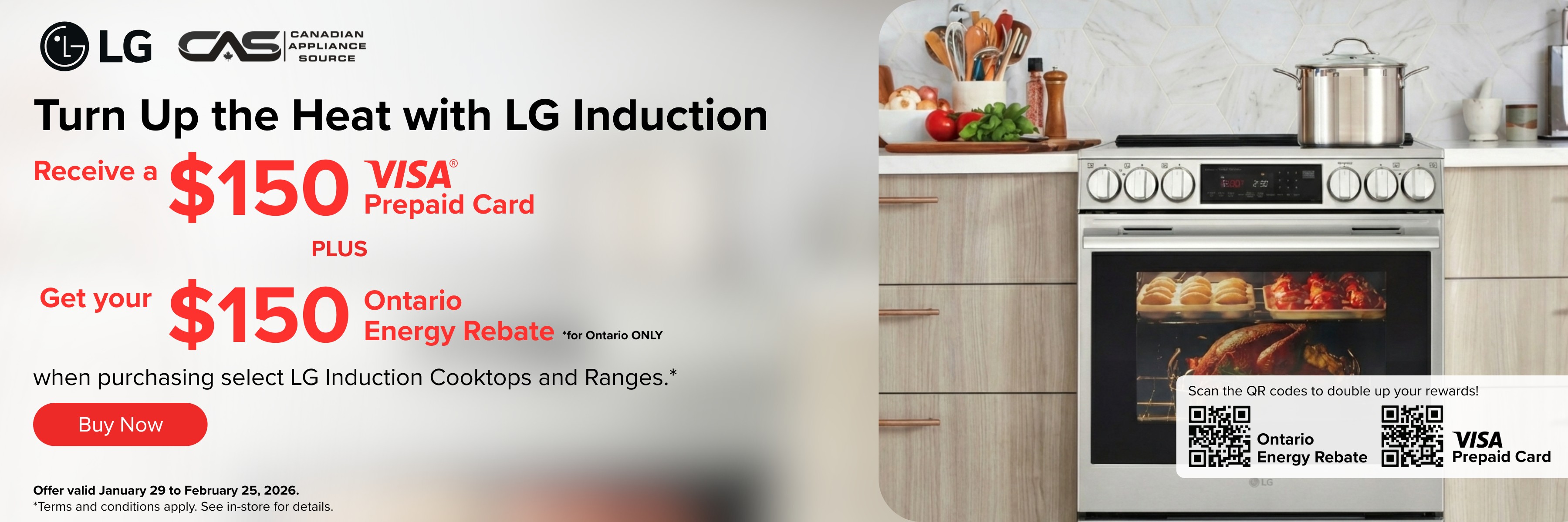 LG appliances promotion