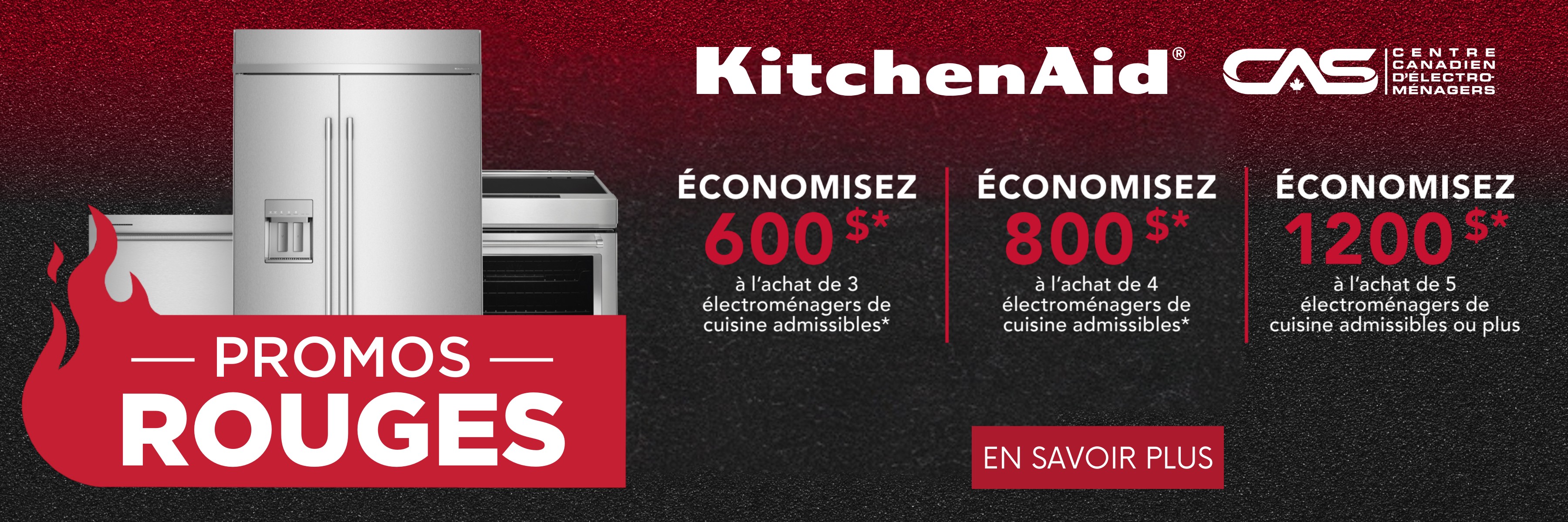 Promotion électroménagers KitchenAid