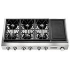 Jenn-Air Pro-Style JGCP648ADP 48'' Gas Cooktop, 6 Sealed Burners, Flame Sensing Electronic Reignition