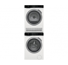 Electrolux 3-Piece Stackable ELFW4222AW Washer, ELFE422CAW Electric Dryer & Stacking Kit